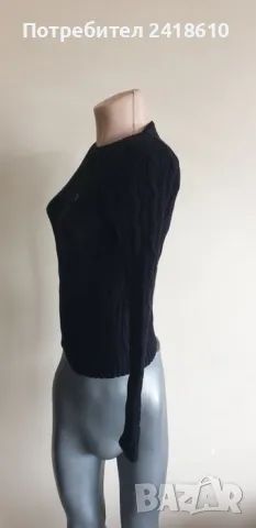 POLO Ralph Lauren Cable Pima Cotton Size S НОВО! ОРИГИНАЛ! Дамски Пуловер!, снимка 6 - Блузи с дълъг ръкав и пуловери - 48253212