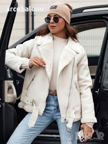 NORFDIMA Дамско кожено яке (кожух), 4цвята , снимка 10 - Якета - 47579984