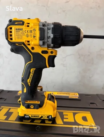 Акумулаторен ударен винтоверт DeWalt 2 акумулатора, снимка 4 - Винтоверти - 55857559
