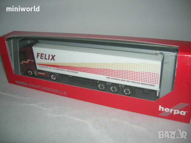 MAN TGX XXL SZ - мащаб 1:87 на Herpa модела е нов в опаковката си, снимка 4 - Колекции - 42314881