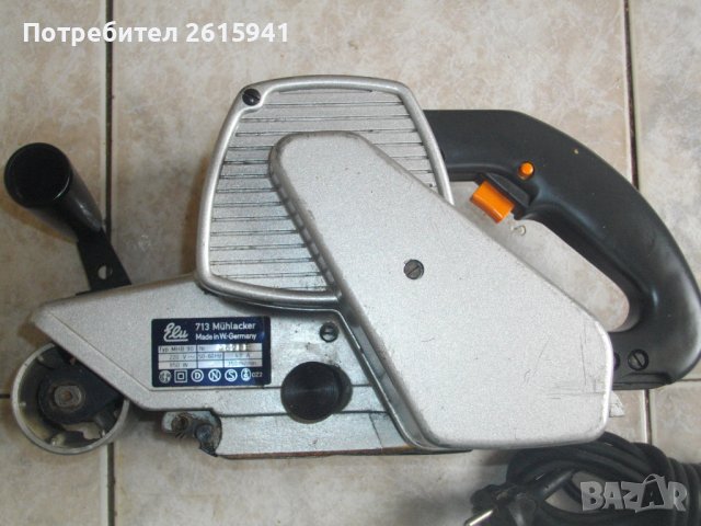 ELU 850W/AEG 1010W/PRAXIS 720W Професионален Лентов Шлайф-Герм/Холандия-Почти Нови-Разл, снимка 13 - Други инструменти - 40209391