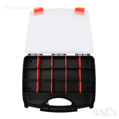 Органайзер с 17 отделения за инструменти и крепежни елементи, снимка 3 - Други инструменти - 51913020