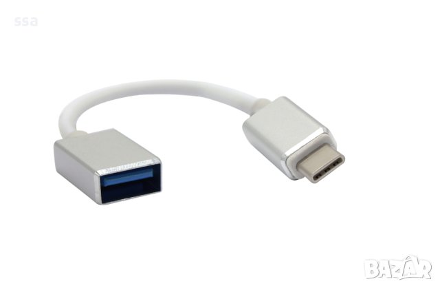 VCom Адаптер Adapter OTG USB3.1 type C / USB2.0 AF - CU404-0.2m, снимка 1 - USB кабели - 41190641