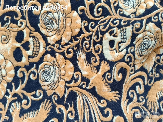 Zara мъжка блуза в злати цвят XL , снимка 5 - Блузи - 51041658