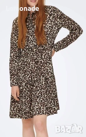 Нова дамска рокля леопардов принт, снимка 3 - Рокли - 50801565