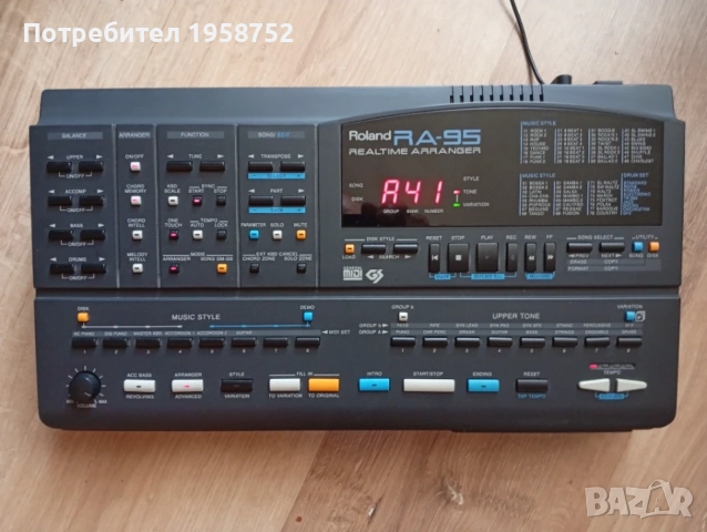Roland RA95 sound modul real-time arranger, снимка 3 - Синтезатори - 56081685