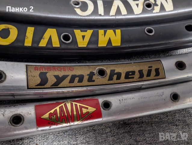 Ретро Шосейни Тубуларни Капли - Mavic/Ambrosio, снимка 4 - Части за велосипеди - 52943601