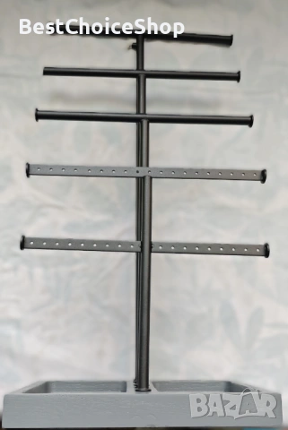 Органайзер - Поставка за колиета, обеци, бижута 5 нива, снимка 5 - Други - 53504443