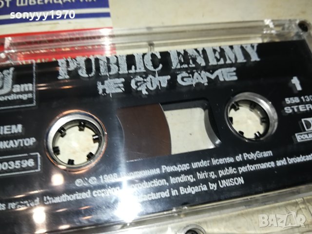 PUBLIC ENEMY-ORIGINAL TAPE 0706231204, снимка 7 - Аудио касети - 41018434