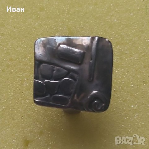 Сребърен пръстен. , снимка 3 - Пръстени - 41752087