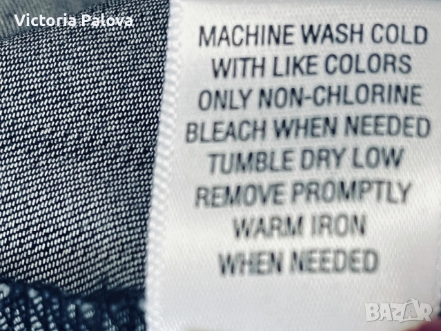 Дънкова рокля-риза CONVERSE ONE STAR оригинал, снимка 12 - Рокли - 53157514