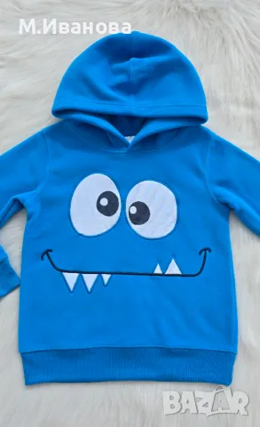 Детски суичър 4-5 години - НОВ, снимка 2 - Детски анцузи и суичери - 49902290