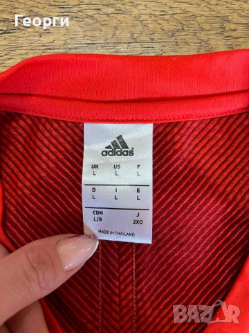 Съдийска фланелка Adidas Размер L, снимка 4 - Тениски - 44827279