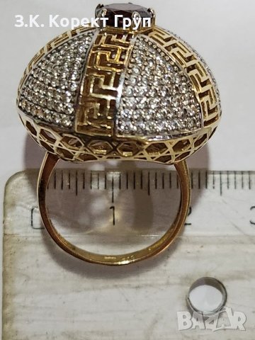 Златен пръстен 14к , снимка 14 - Пръстени - 41523312