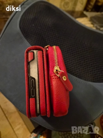 Червен калъф за телефон Samsung flip 6, снимка 5 - Калъфи, кейсове - 51989978