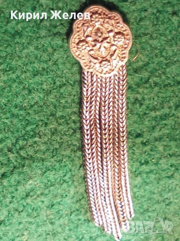 СТАРА СРЕБЪРНА ВИСУЛКА СРЕБРО 925 УКРАШЕНИЕ РЪЧНА МАЙСТОРСКА ЮВЕЛИРНА РАБОТА АПЛИКАЦИЯ ОБЕЦА 25768, снимка 2 - Други - 35819577