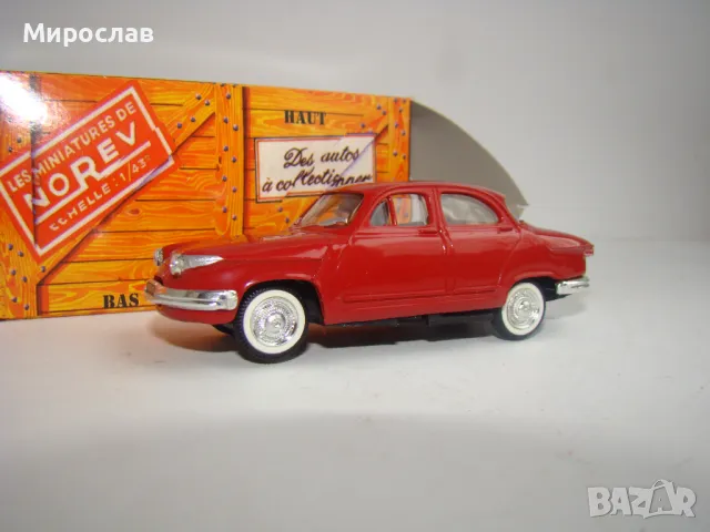 NOREV 1/43 PANHARD ИГРАЧКА КОЛИЧКА МОДЕЛ, снимка 2 - Колекции - 48425012