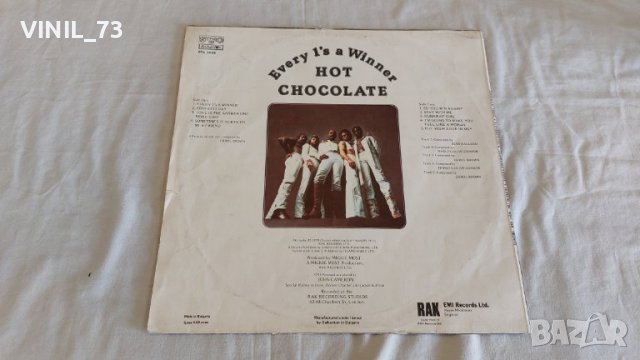 Hot Chocolate – Every 1's A Winner ВТА 11046, снимка 2 - Грамофонни плочи - 39660592