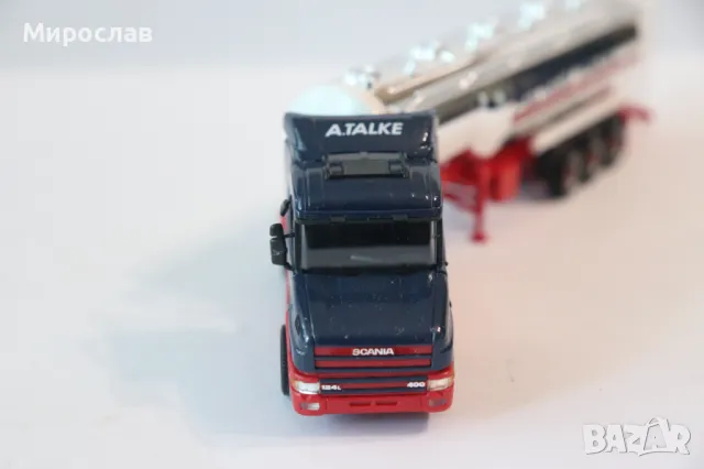 HERPA H0 1/87 SCANIA СИЛОЗ ЦИСТЕРНА КАМИОН ТИР МОДЕЛ, снимка 5 - Колекции - 50142454