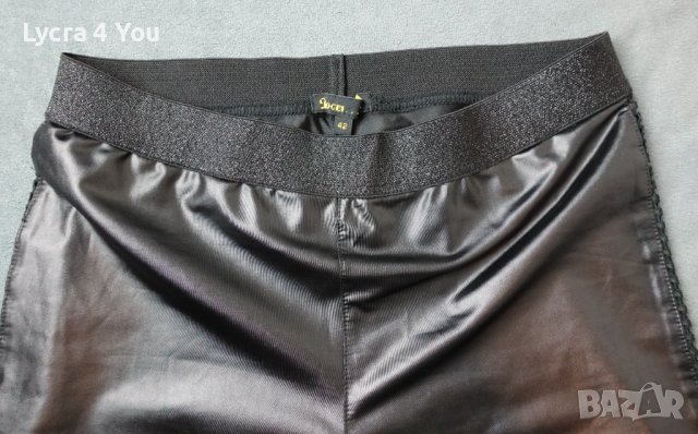 Docei 42 (L) черен дамски кожен клин, снимка 3 - Клинове - 42423355