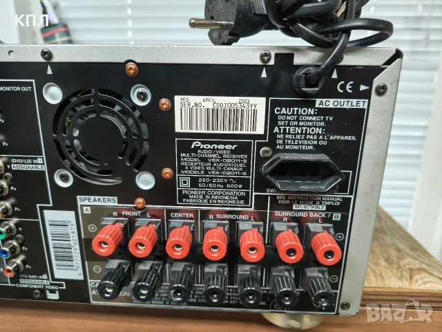 Ресивър Pioneer 7.1 vsx-d 2011, снимка 14 - Ресийвъри, усилватели, смесителни пултове - 55963250