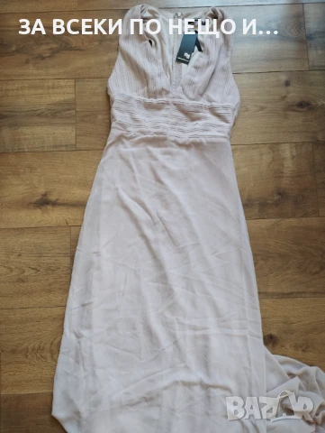 Дълга елегантна вечерна рокля TFNC London - XS размер, снимка 2 - Рокли - 50535877