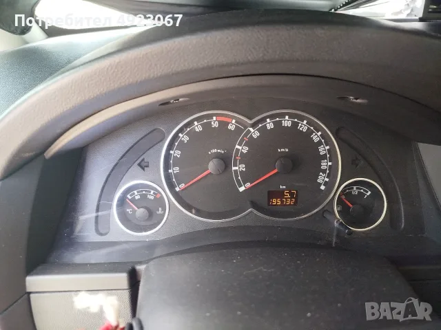 Ван Opel Meriva фейст лифт 2007г 1.3CDTI 75кс Дизел Верига , снимка 10 - Автомобили и джипове - 55717281
