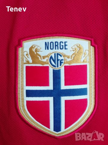 Norway Adidas Норвегия оригинална футболна тениска фланелка размер M 2018/2019, снимка 4 - Тениски - 42279082