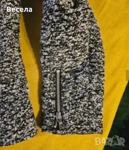 Лот сива рокля и сако букле H&M, снимка 3 - Рокли - 56155738