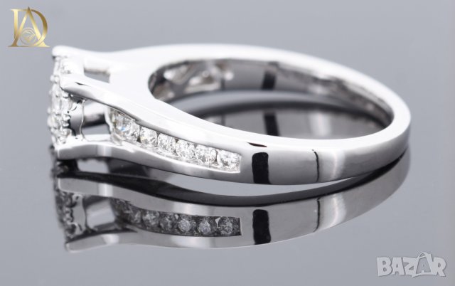 Нов Сет от Два Златни Пръстена с 1.04кт Естествени Брилянти , снимка 6 - Пръстени - 40072800