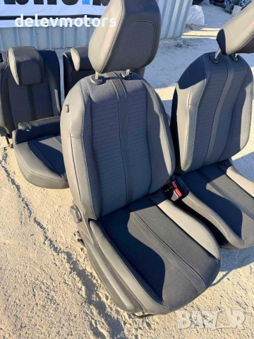 Салон, седалки предни и задни комплект от Peugeot 208 1.2 PureTech, двигател HNK, 101 кс., ск. Кутия, снимка 5 - Части - 53787795