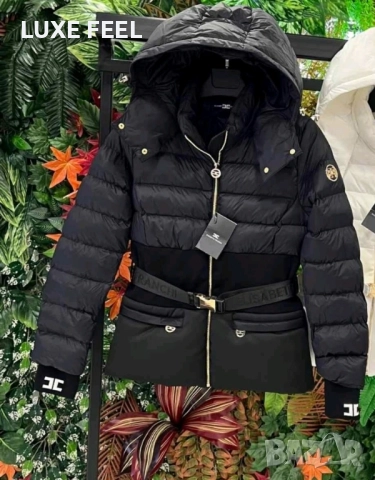 Дамско Зимно Яке ⚜️ Elisabetta Franchi, снимка 8 - Якета - 52540848