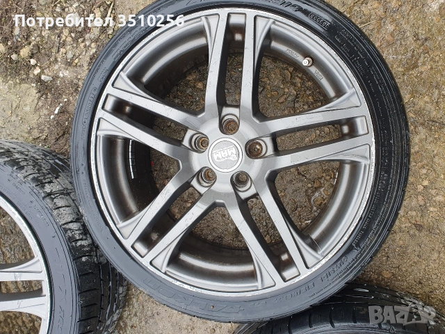 5x100 17 ки, снимка 3 - Гуми и джанти - 53397092