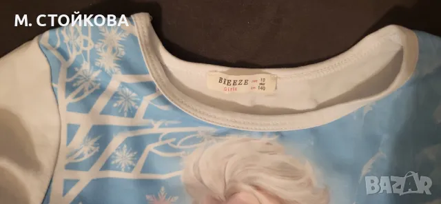 Детска рокля Елза с диадема, снимка 3 - Детски рокли и поли - 47486958