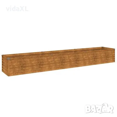 vidaXL Градинска повдигната леха 291x50x36 см кортенова стомана(SKU:151977), снимка 2 - Други - 49031332