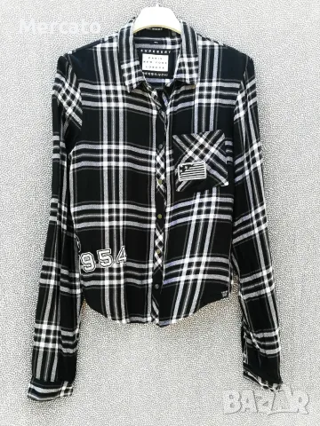 Superdry карирана риза  