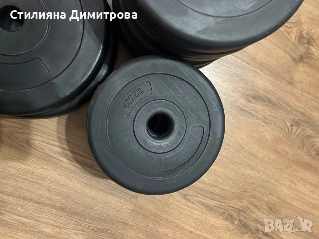 Сет тежести, снимка 4 - Фитнес уреди - 52841655
