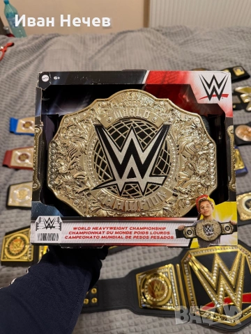 WWE  Championships, снимка 6 - Фен артикули - 48659124