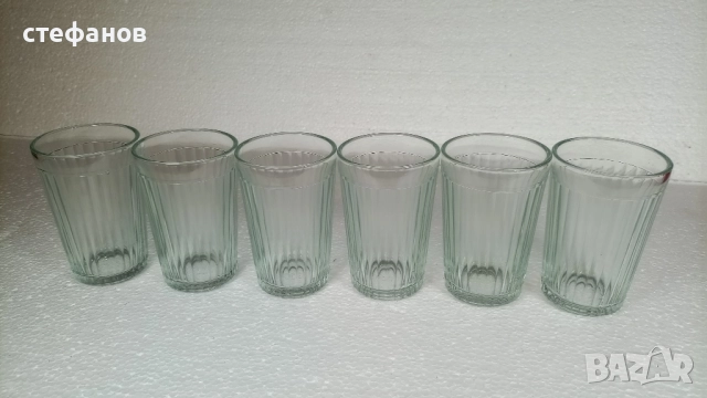 Дебелостенни руски стакани, чаши за чай, 6 бр, снимка 5 - Чаши - 52380305