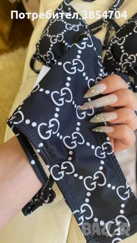 бански бикини S/M/L* Gucci TECHNICAL Bloom*thong, снимка 7 - Бански костюми - 51366287