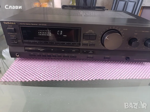 Receiver Technics SA-GX 100 , снимка 6 - Ресийвъри, усилватели, смесителни пултове - 55993475