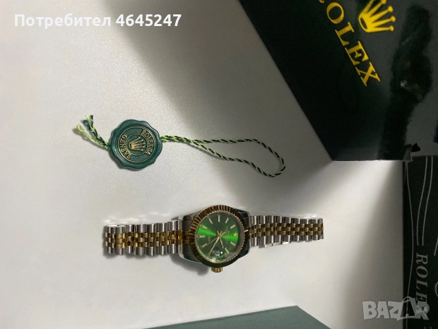 Дамски часовник Rolex, снимка 4 - Луксозни - 52466864