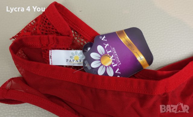 Нови с етикет еротични дамски червени бикини L размер, снимка 11 - Бельо - 35676751