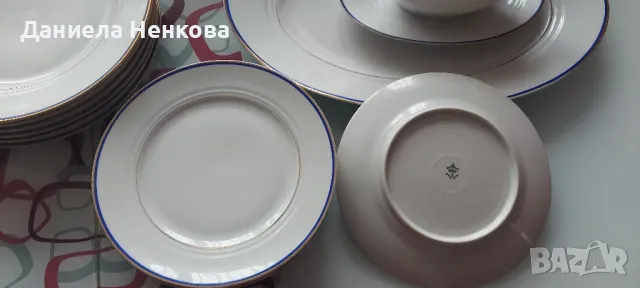 Немски порцелан, Бавария, сервиз, снимка 2 - Сервизи - 49606530