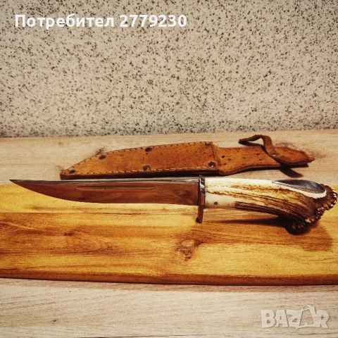 Ловен много масивен нож Нов, подходящи за колекция , снимка 17 - Ножове - 49863498