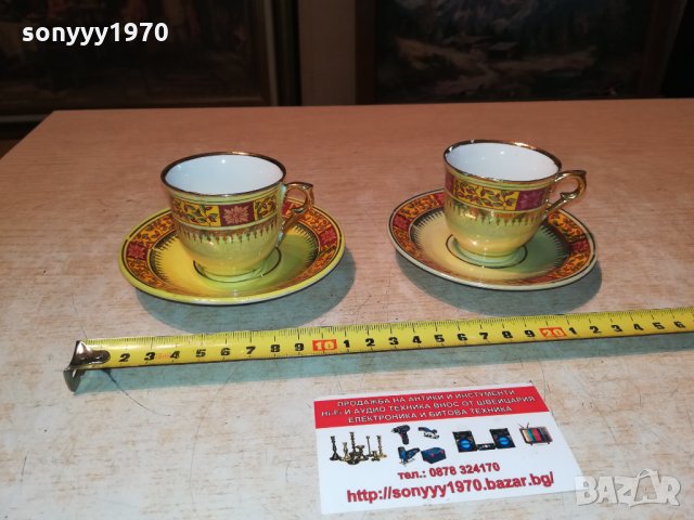 уникални чаши за кафе 2бр 1409211900, снимка 7 - Антикварни и старинни предмети - 34134309