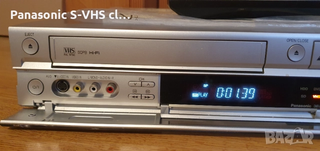 Panasonic DMR-EZ95 DVD/VHS/SD/HDD=250GB HD-1080+HDMI , снимка 6 - Плейъри, домашно кино, прожектори - 52643609