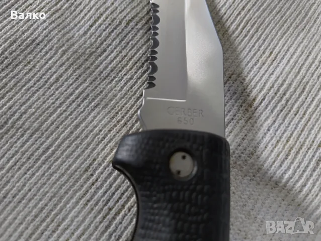 ОРИГИНАЛЕН! Американски GERBER GATOR!, снимка 4 - Ножове - 56362525
