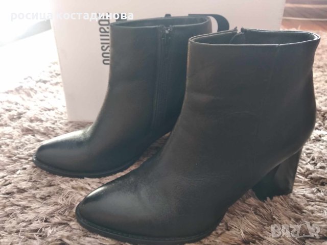 Дамски кожени боти № 38, снимка 3 - Дамски боти - 44353165