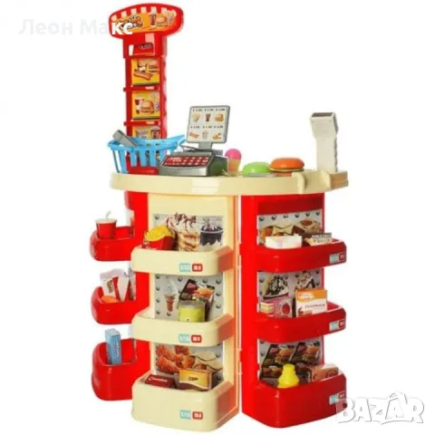 Детски супермаркет магазин за бърза закуска, снимка 4 - Образователни игри - 48358135